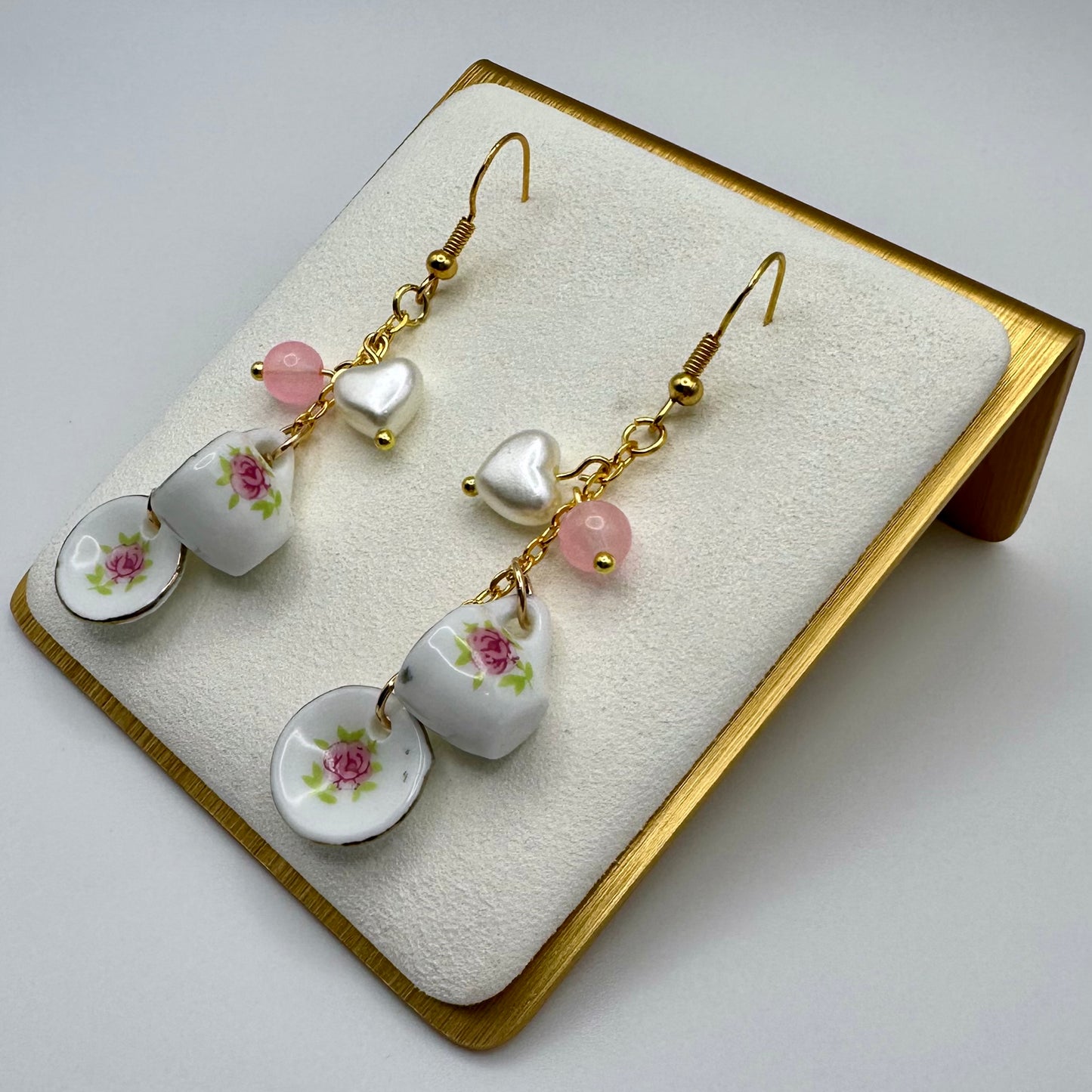 🍰 Tea for Two Dangle Earrings