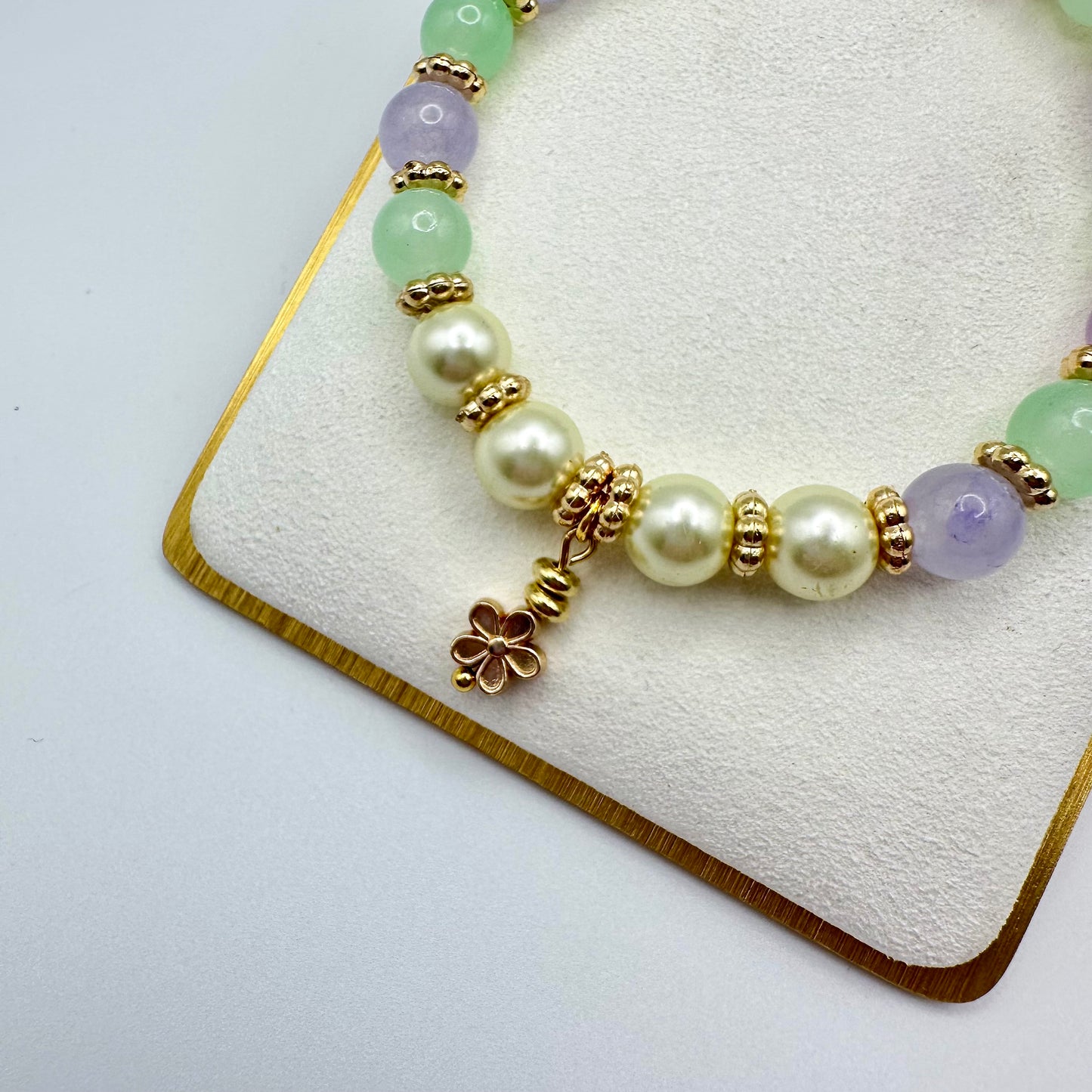 🌿 Spring Meadow Stretch Bracelet