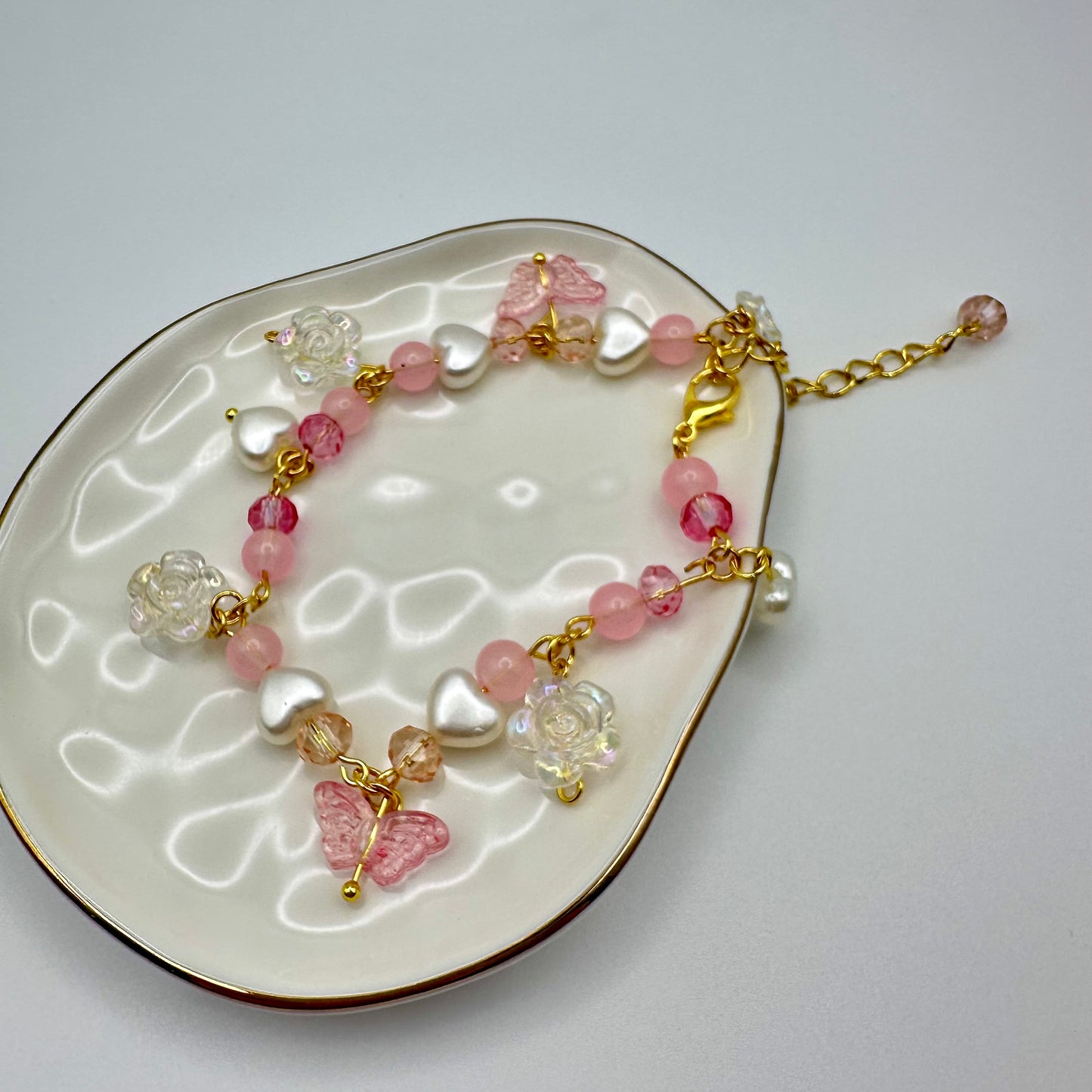 🌸 Tea Rose Garden Bracelet