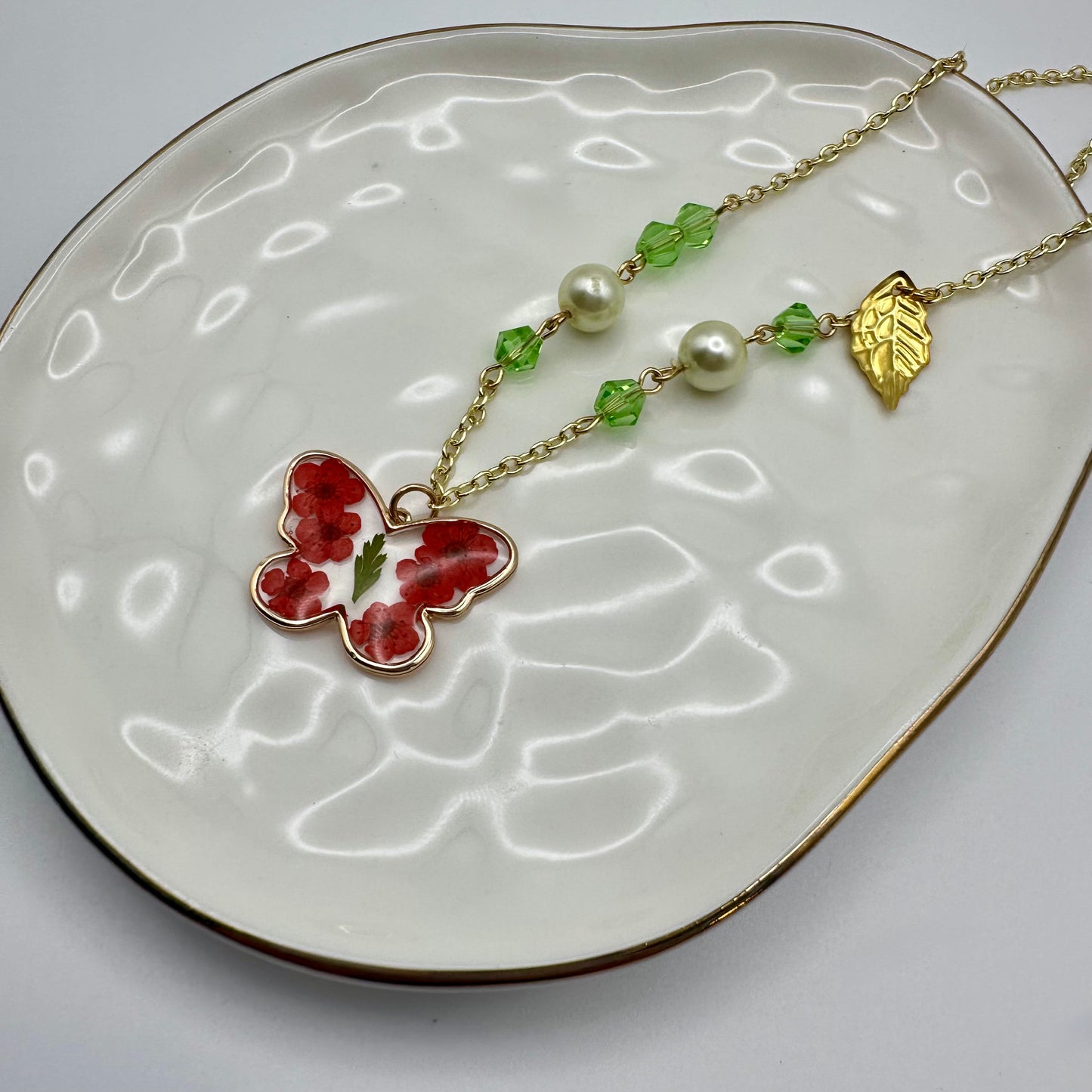 🦋 Poppywing Necklace