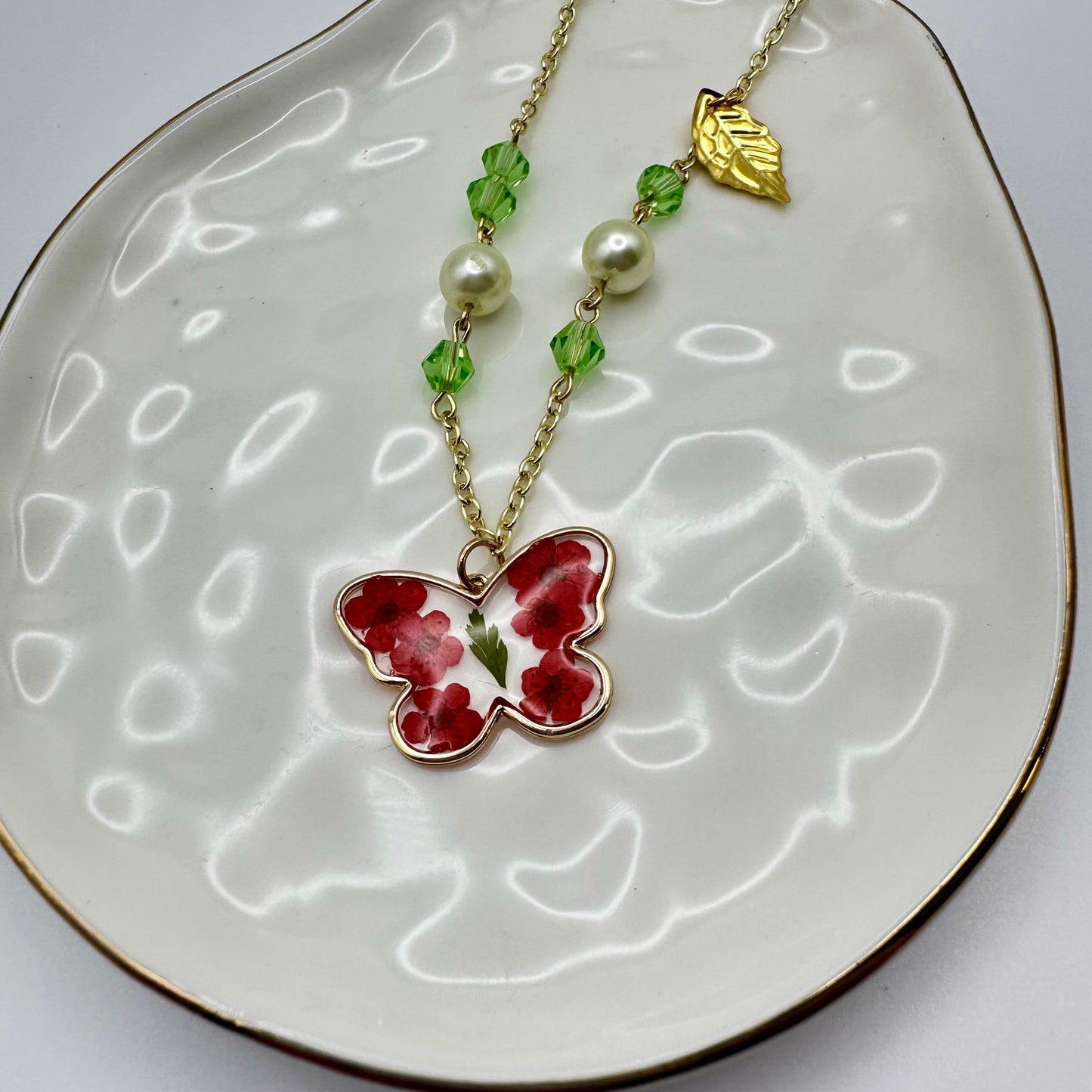 🦋 Poppywing Necklace