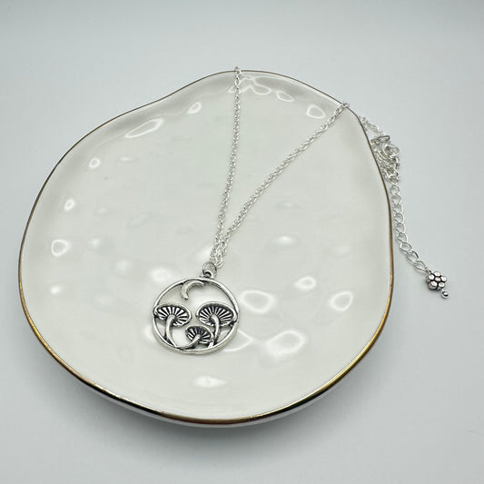🍄 Moonlit Mycena Necklace
