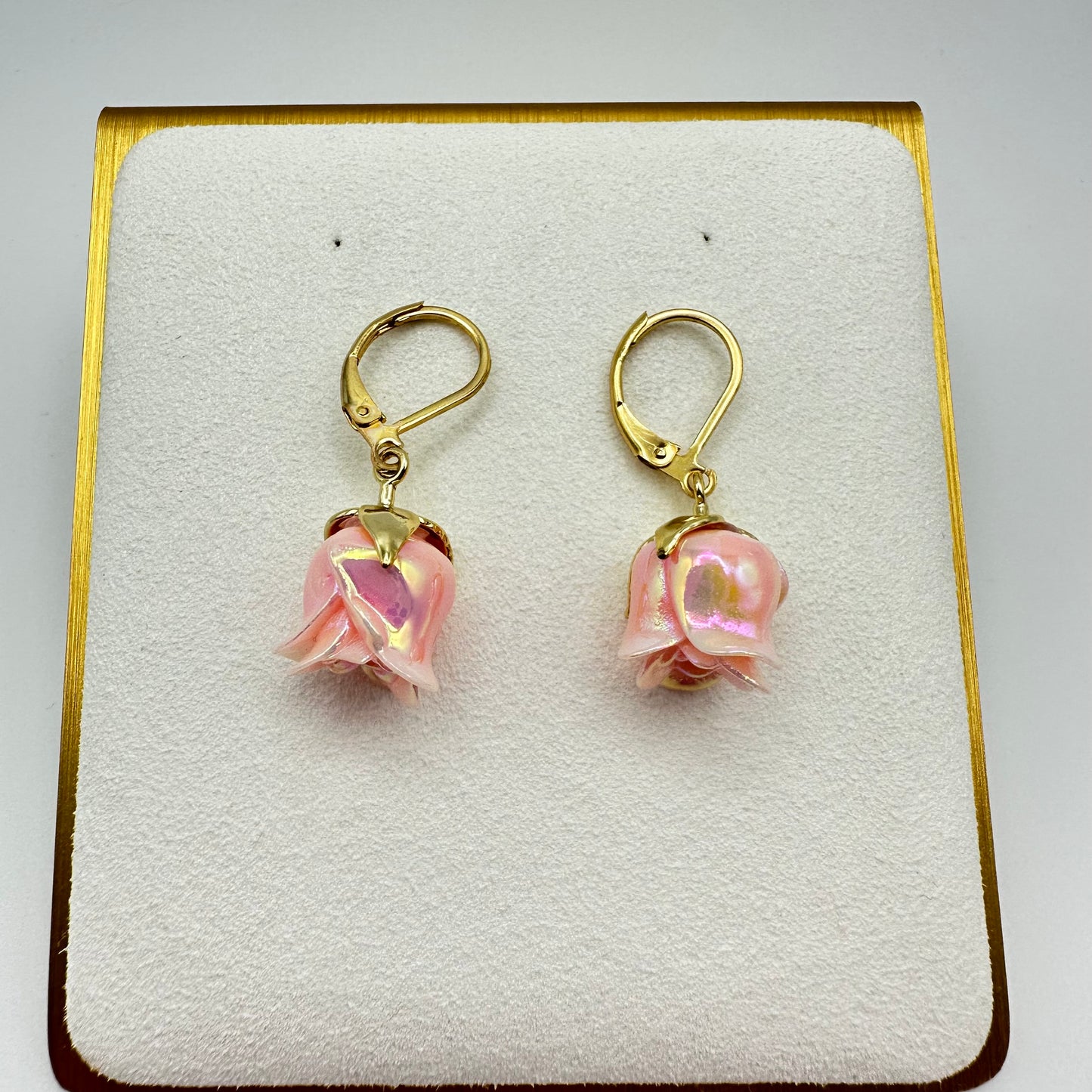 🌹 Rosy Reverie Drop Earrings