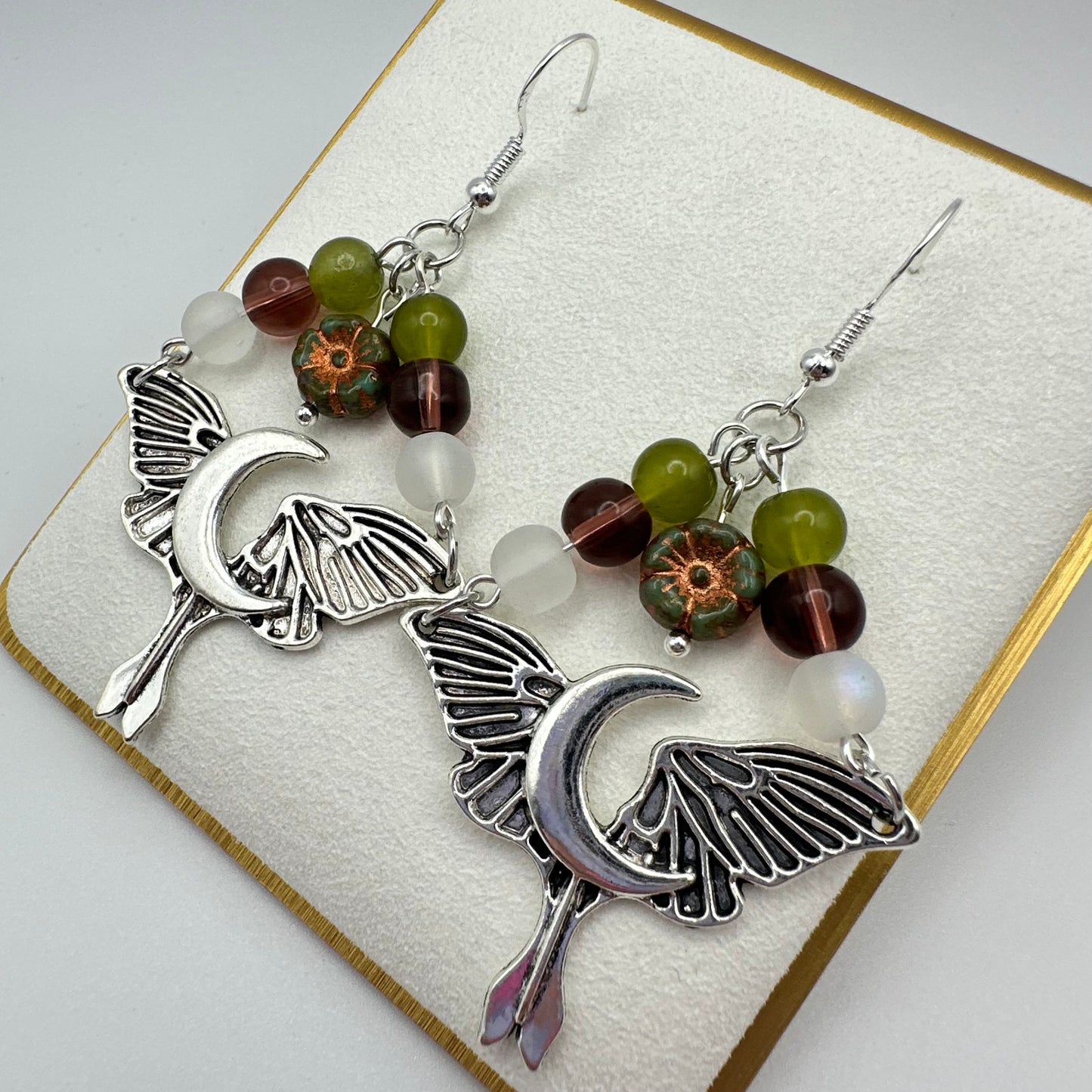 π Thorns & Wings Drop Earrings