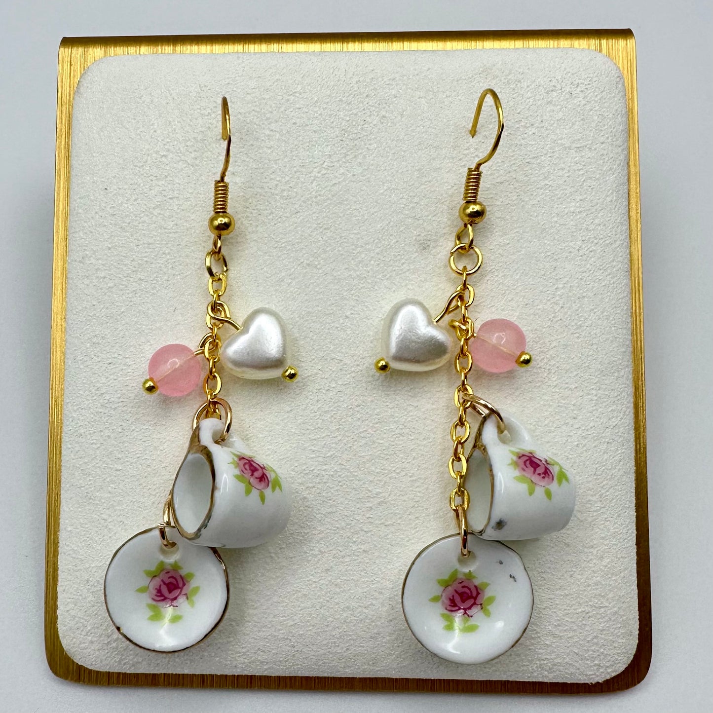🍰 Tea for Two Dangle Earrings