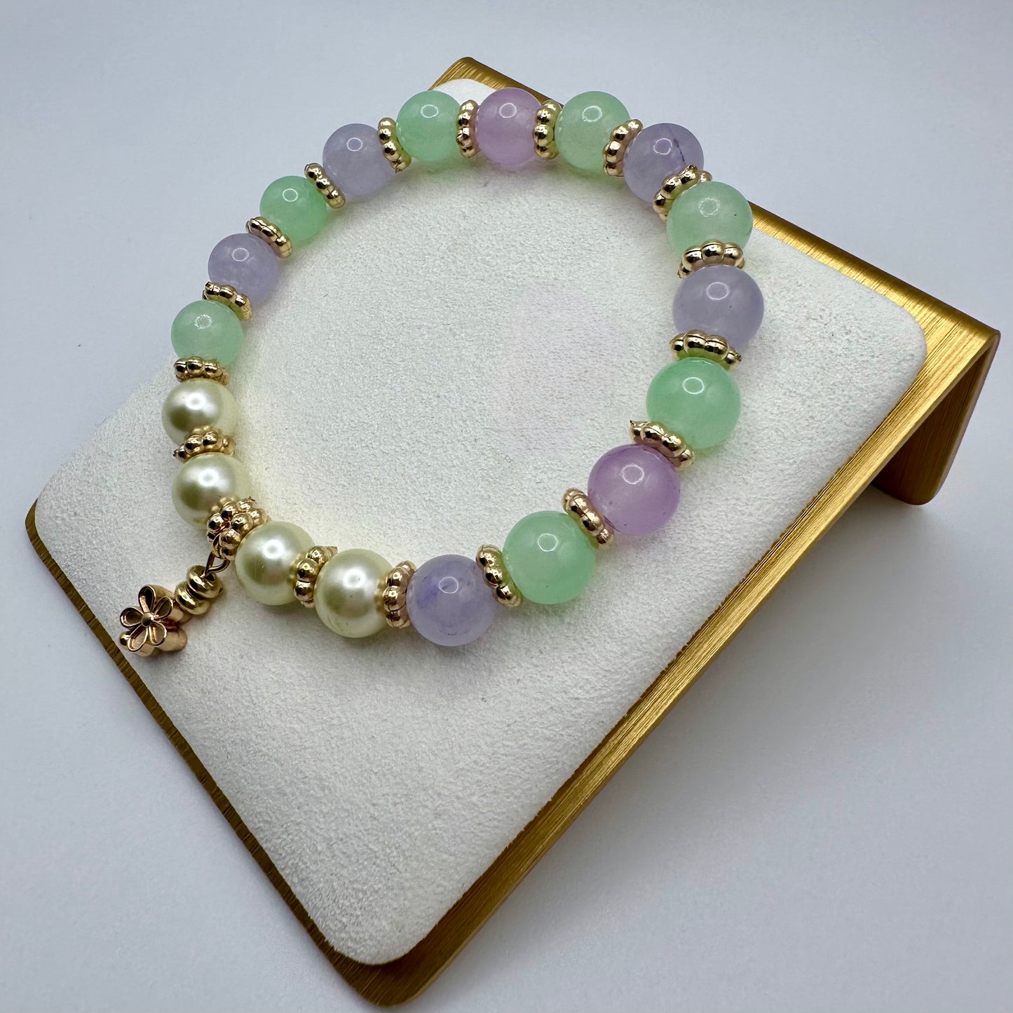 🌿 Spring Meadow Stretch Bracelet