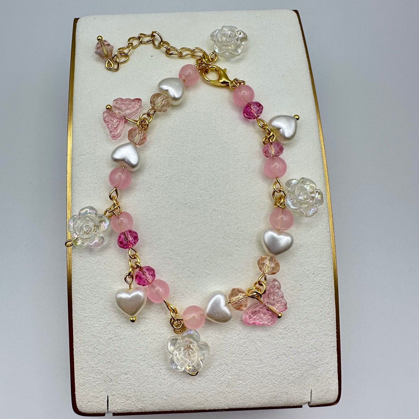 🌸 Tea Rose Garden Bracelet