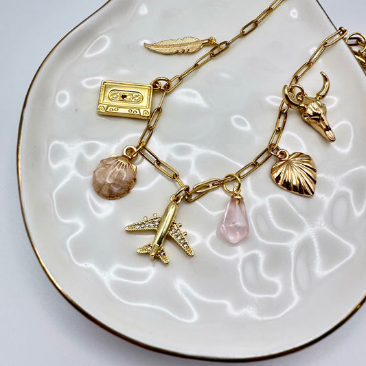 ✈️ Wanderwish Charm Necklace
