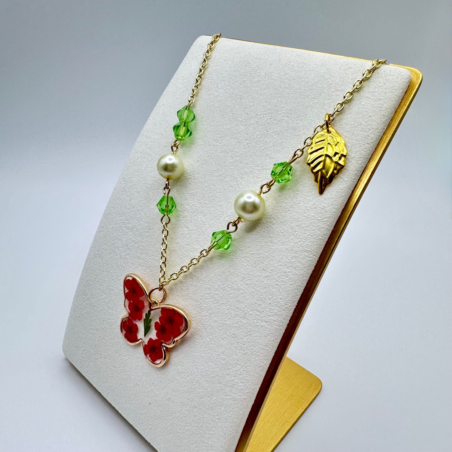 🦋 Poppywing Necklace