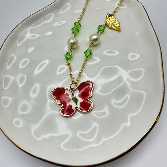 🦋 Poppywing Necklace