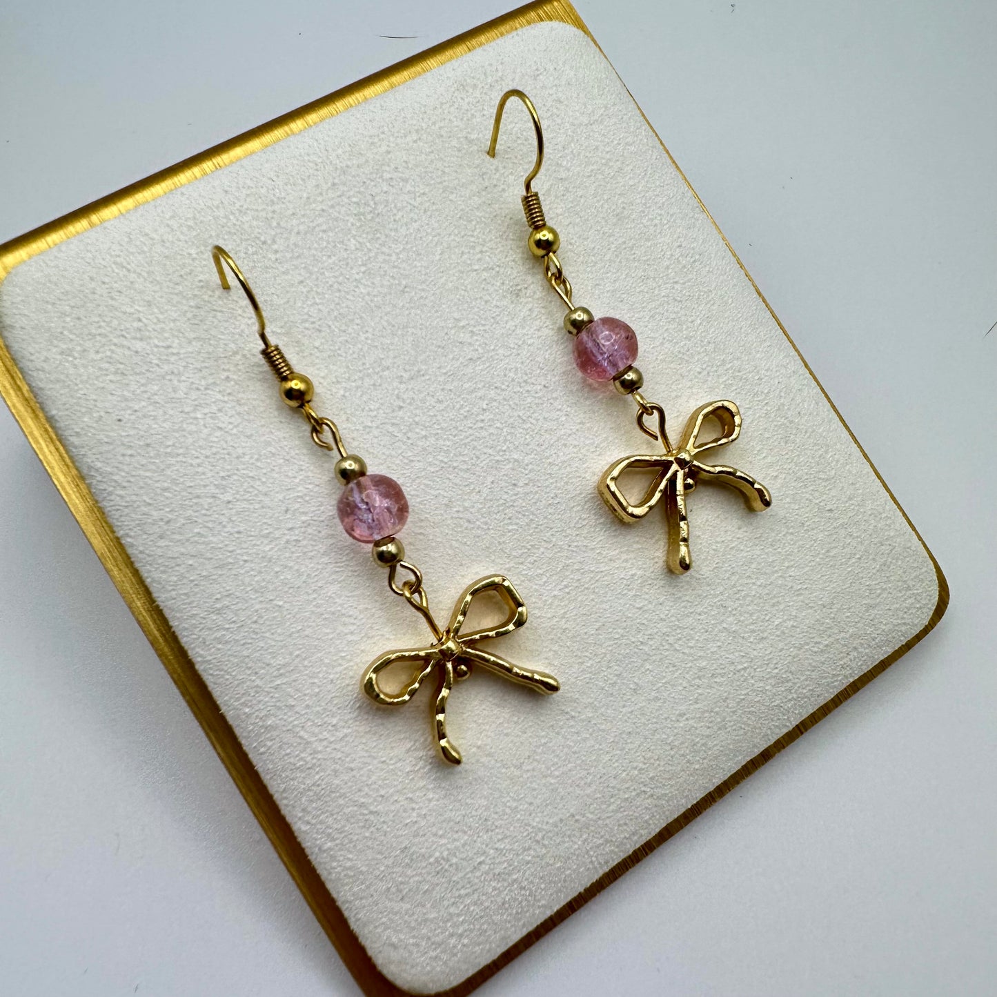 🎀 Sugar Bow Sparkle Earrings