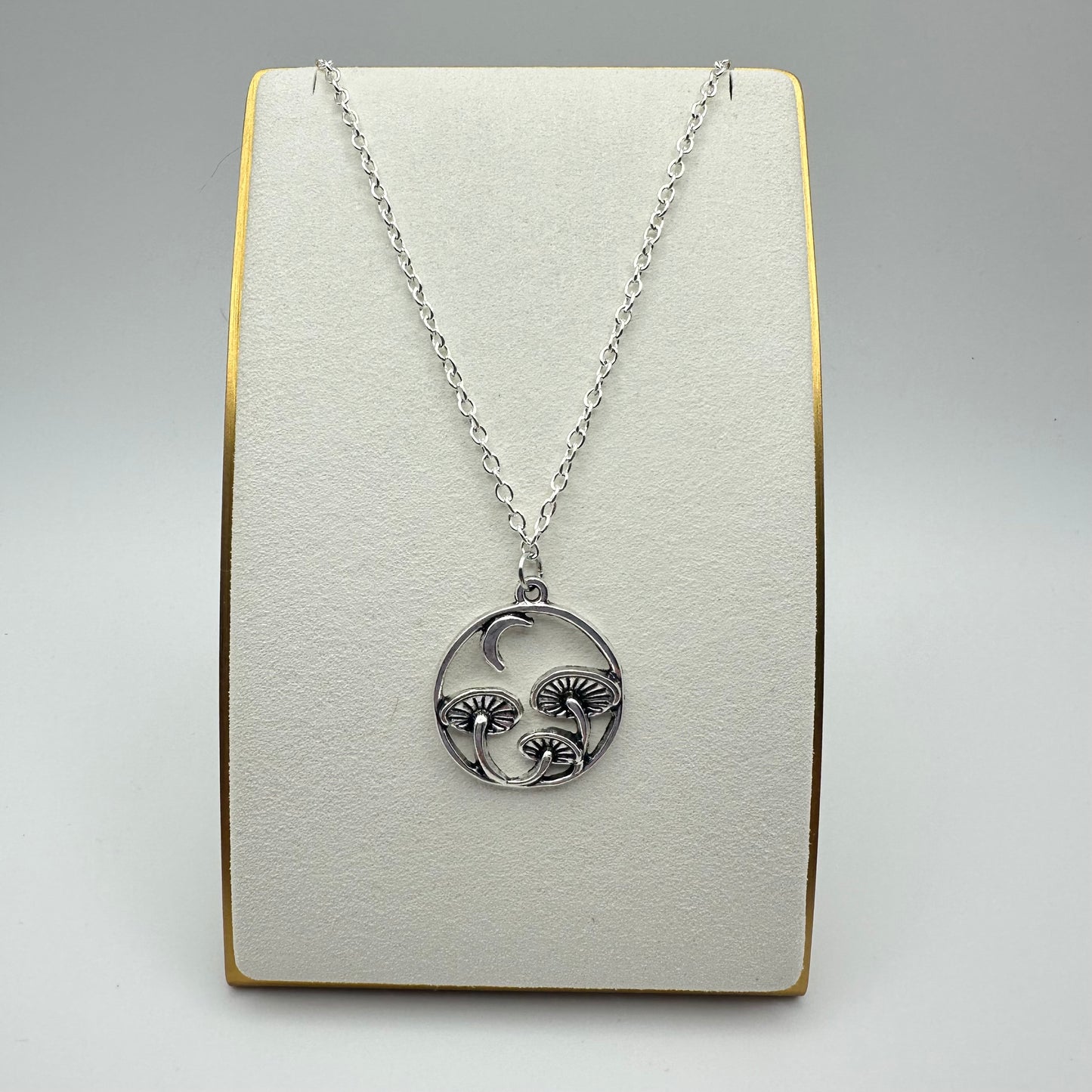 🍄 Moonlit Mycena Necklace