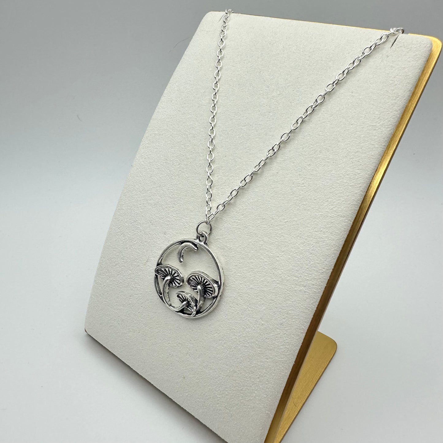 🍄 Moonlit Mycena Necklace