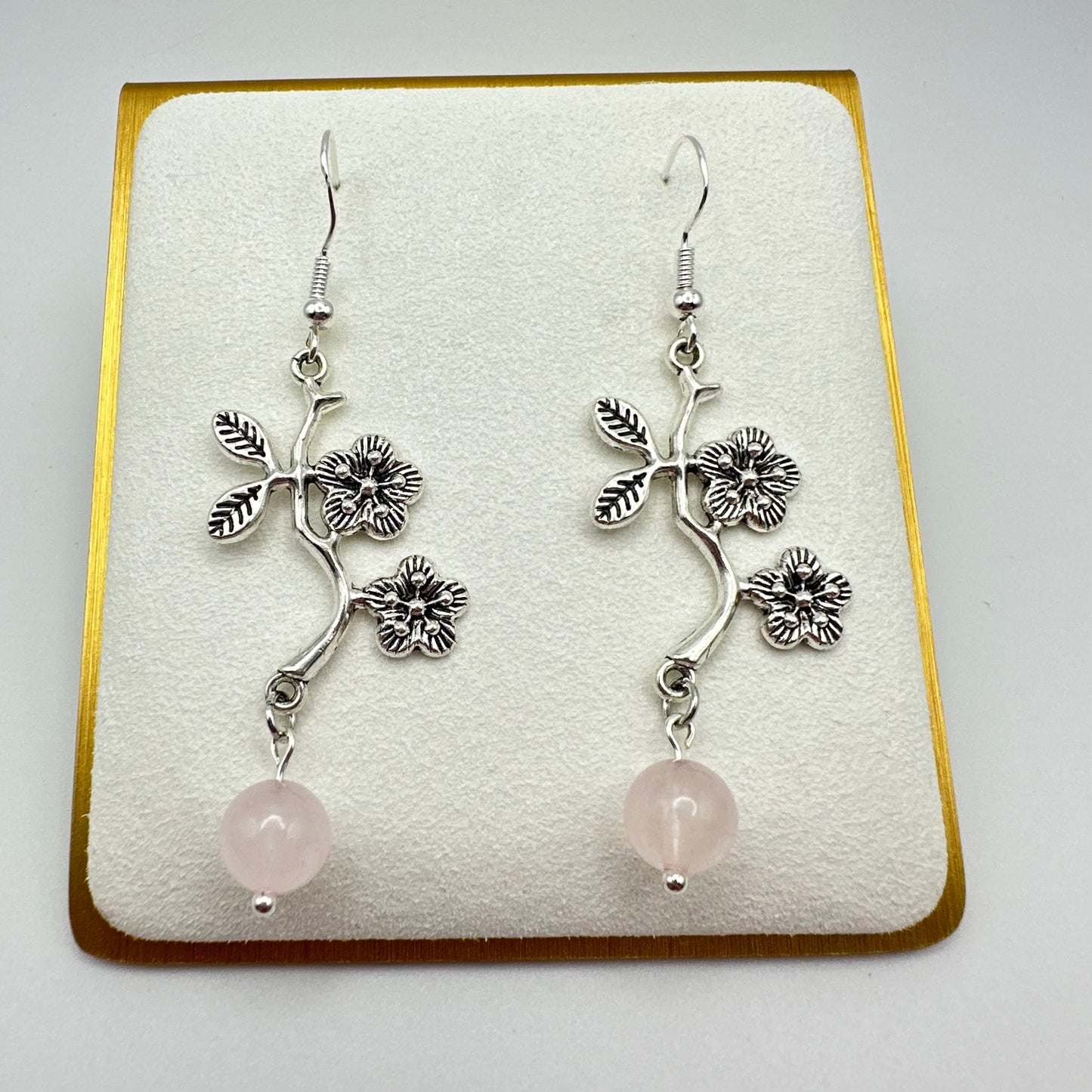 🌸 Wild Rose Drop Earrings