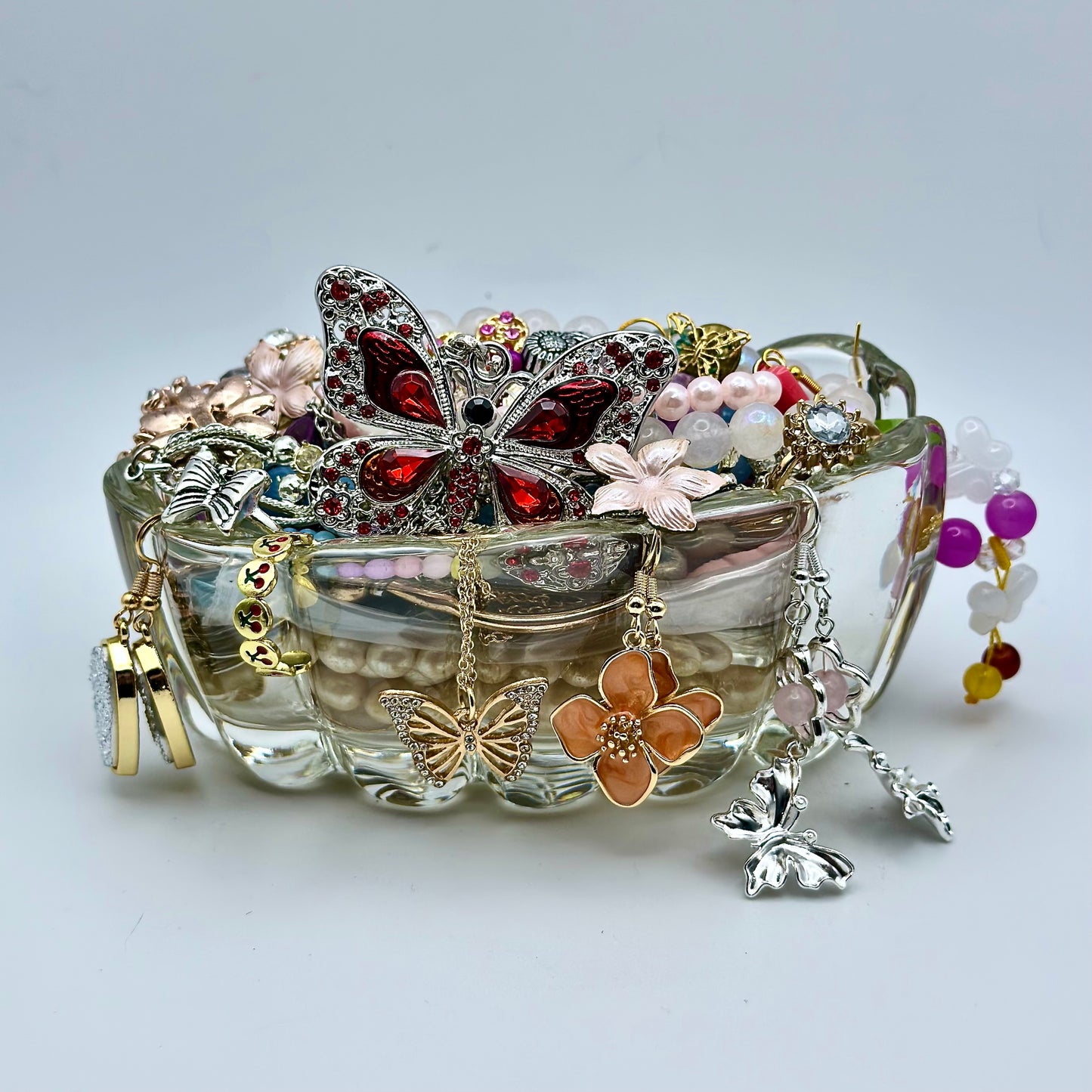 Fairy Fountain Mystery Jewelry Jar