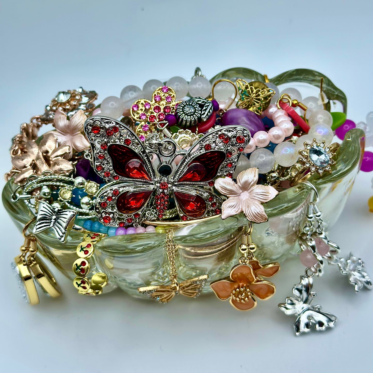 Fairy Fountain Mystery Jewelry Jar