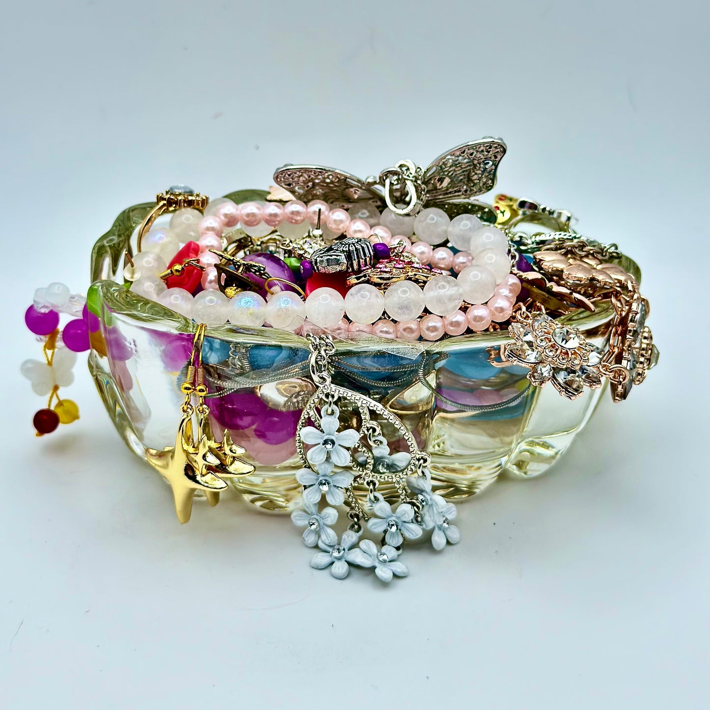 Fairy Fountain Mystery Jewelry Jar