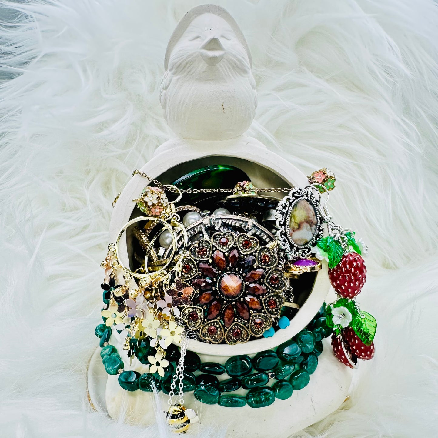 Enchanted Grove Mystery Jewelry Jar – Woodland Fairy Theme