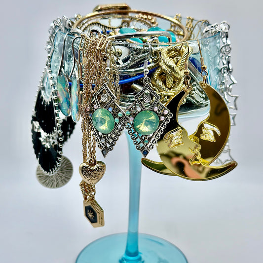 🌙 The Moonlight Parlor Collection: Ethereal Sky Parlor Mystery Jewelry Jar