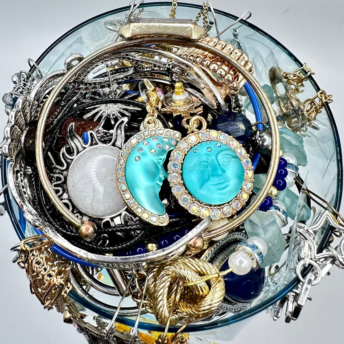 🌙 The Moonlight Parlor Collection: Ethereal Sky Parlor Mystery Jewelry Jar