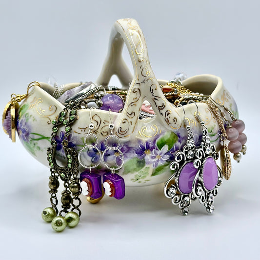 💜 The Moonlight Parlor Collection: Wisteria Parlor Mystery Jewelry Jar